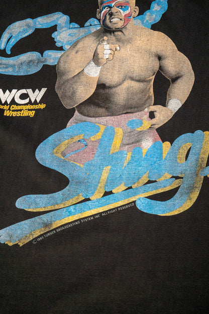 Vintage WWF Single Stitch T-Shirt 'Sting' [1990s] XSmall
