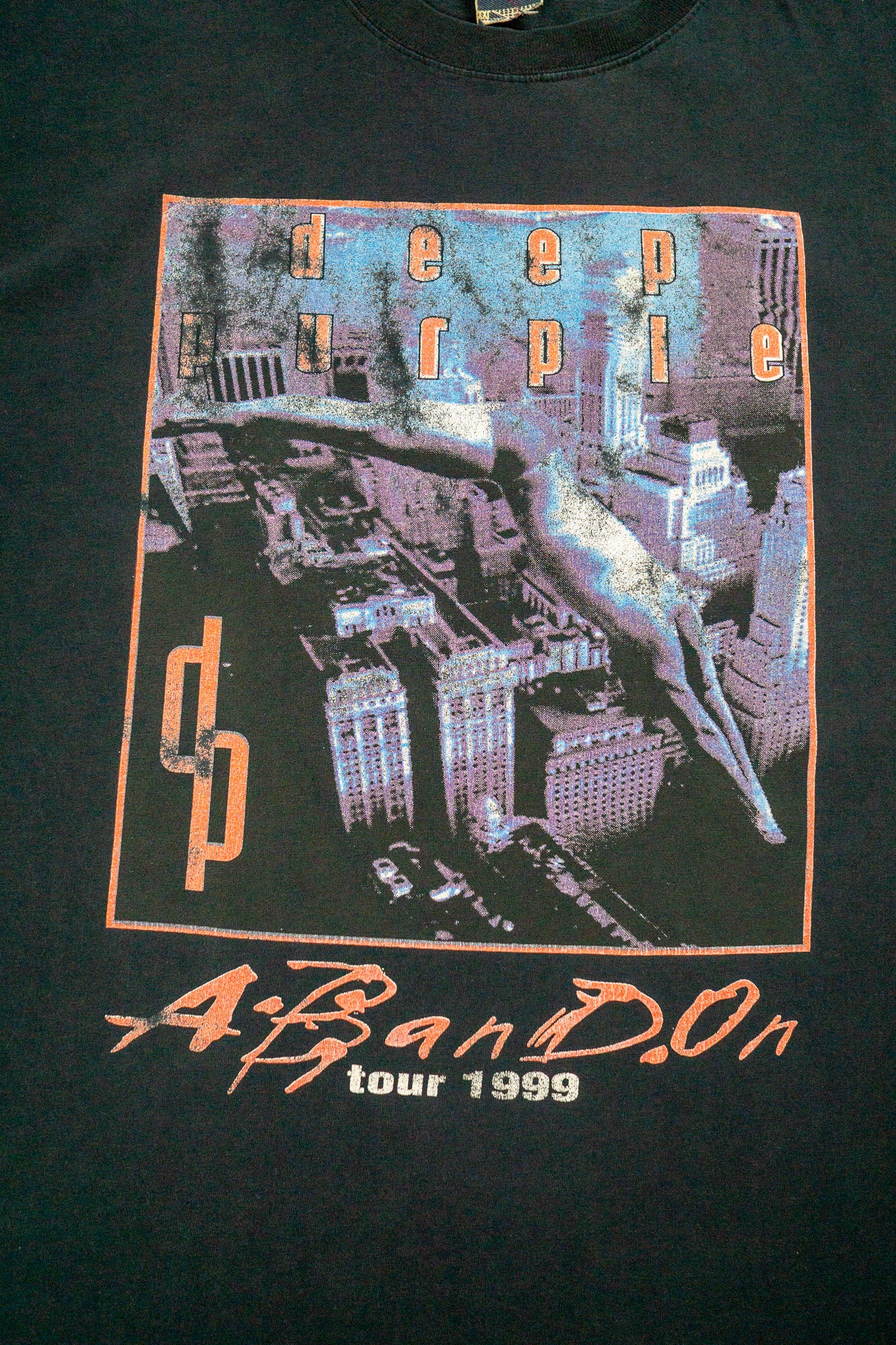 Vintage Jerzees Band T-Shirt 'Deep Purple' [1990s] XXLarge