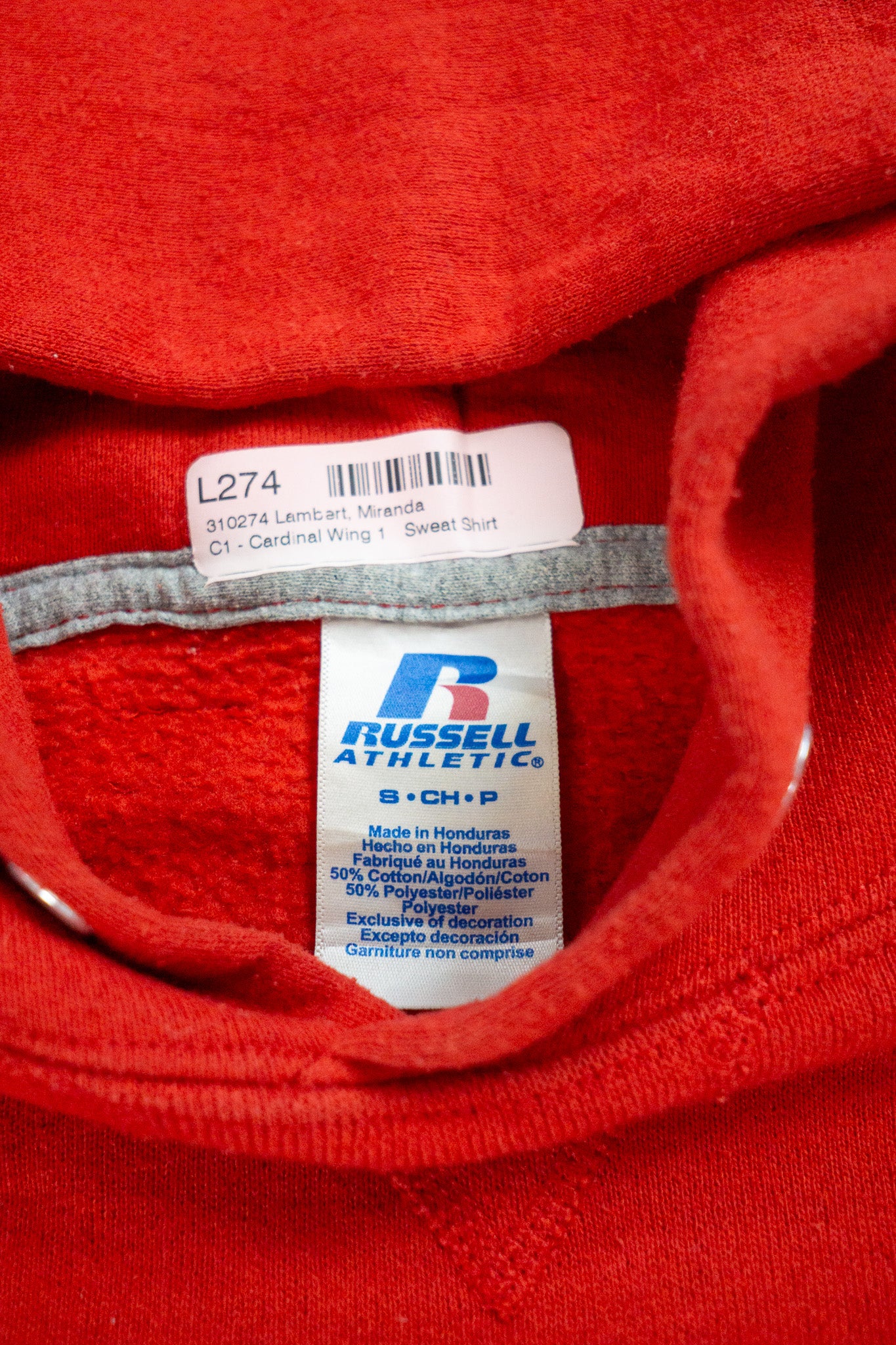 Vintage Russell Athletic Sweatshirt Hoodie 'Culver' [2000s] Small
