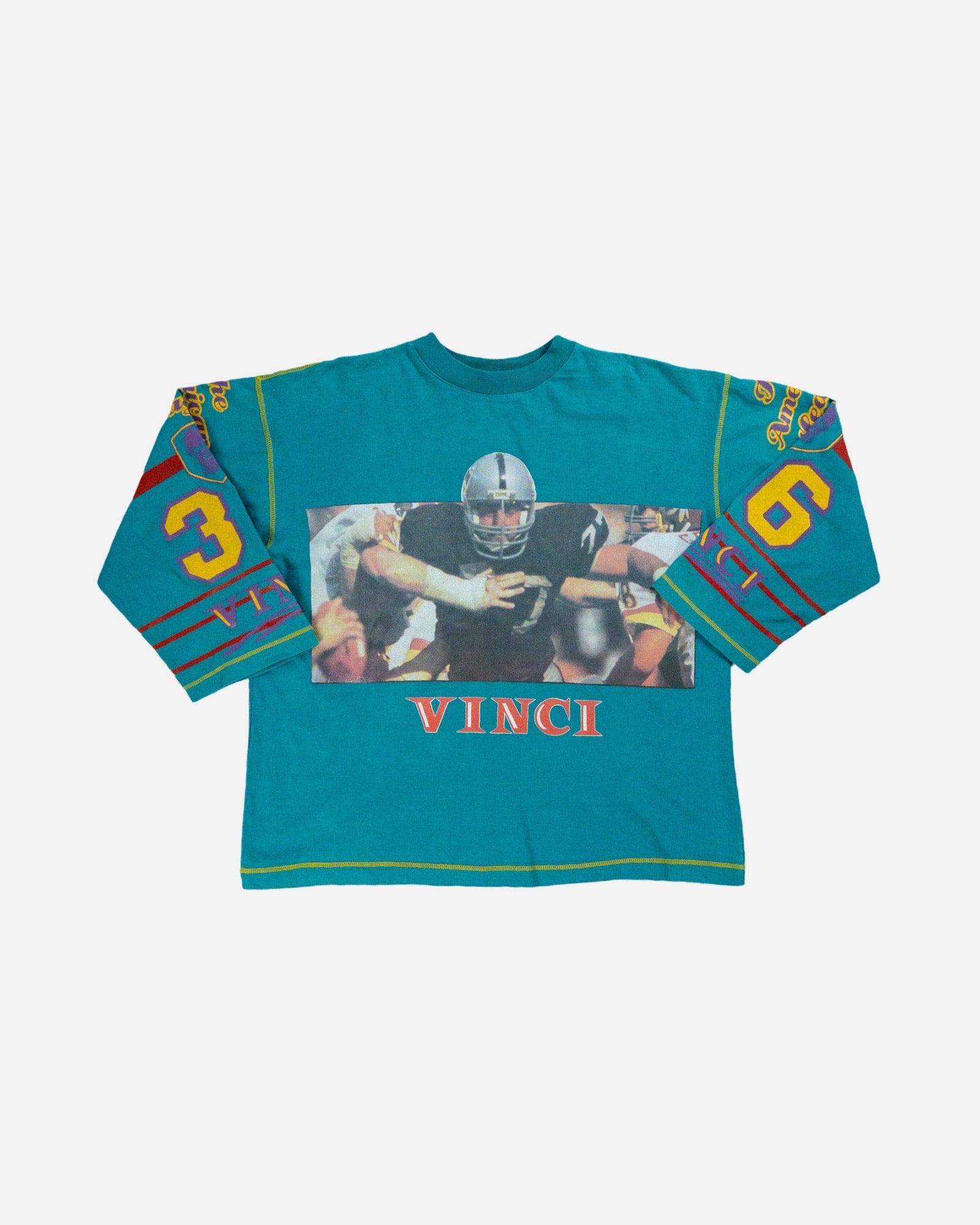 Vintage Vinci Langarm T-Shirt - Sportswear [1990er]
