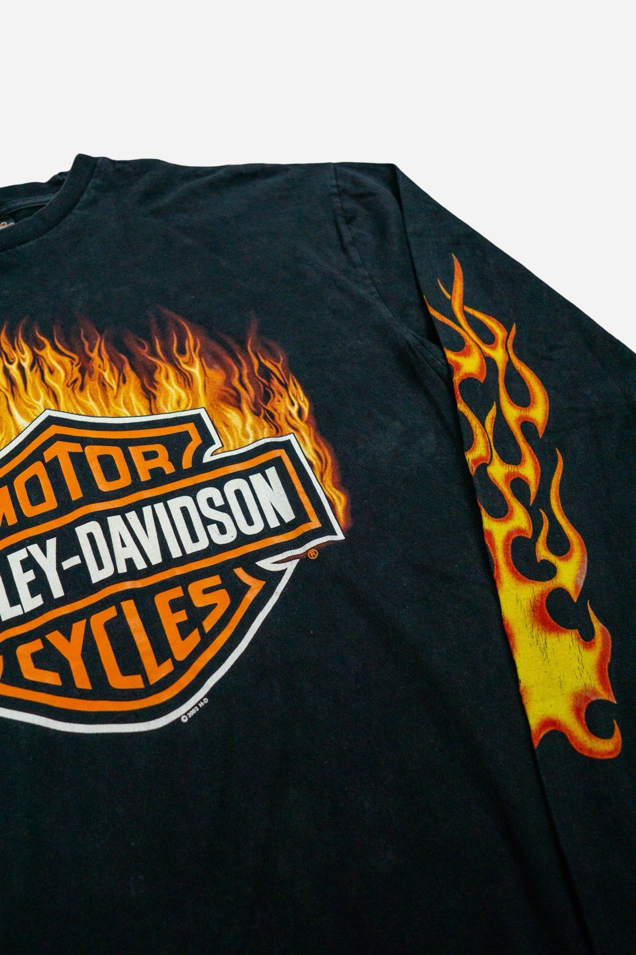 Vintage Harley - Davidson Longsleeve T-Shirt - Sportswear [2000er]