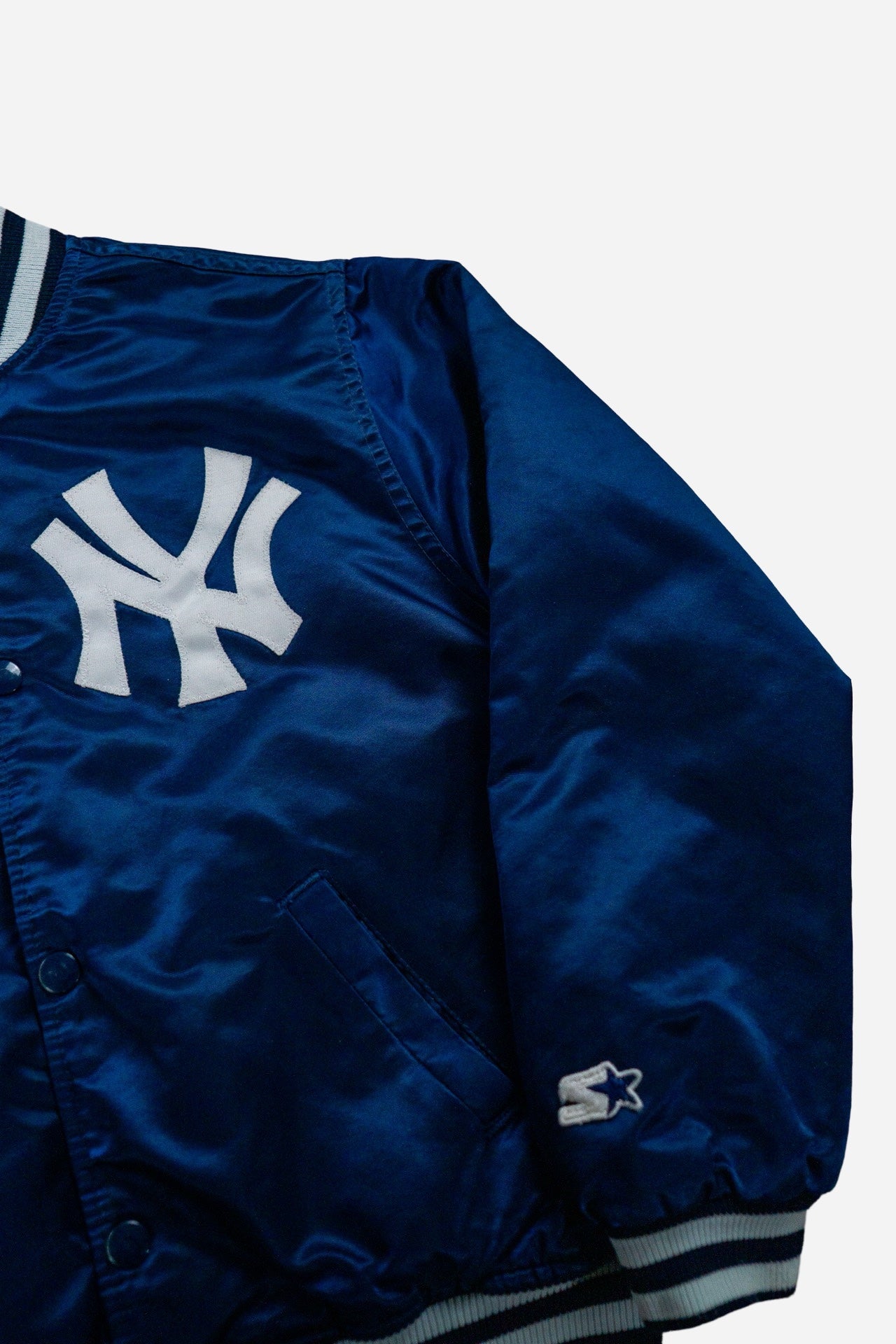 Vintage Starter Kinder Nylon Bomberjacke MLB 'NY Yankees' - Sportswear [1990er]