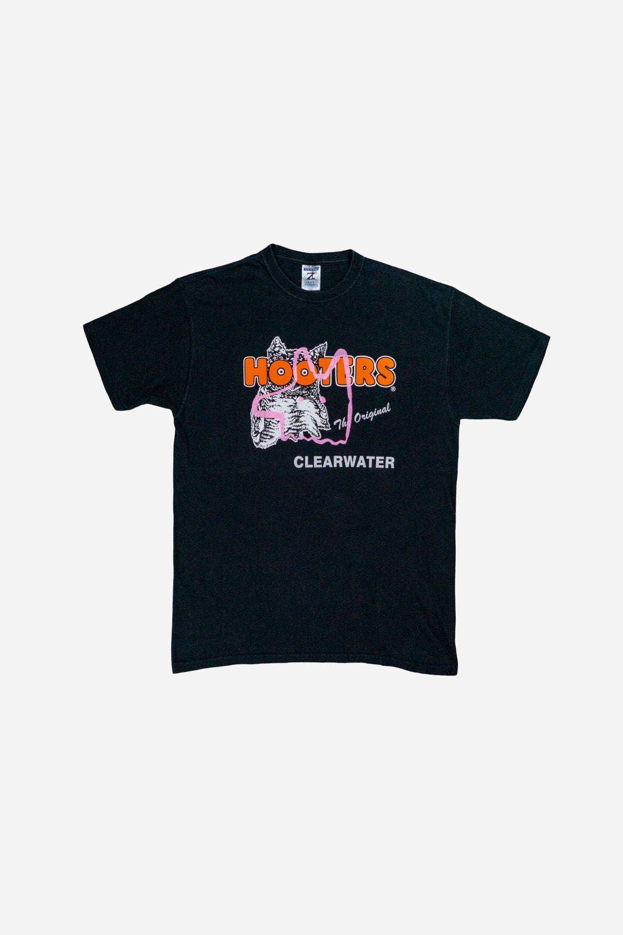 Vintage Jerzees T-Shirt 'worldwidelocal' 'Hooters' - Sportswear [2000er]