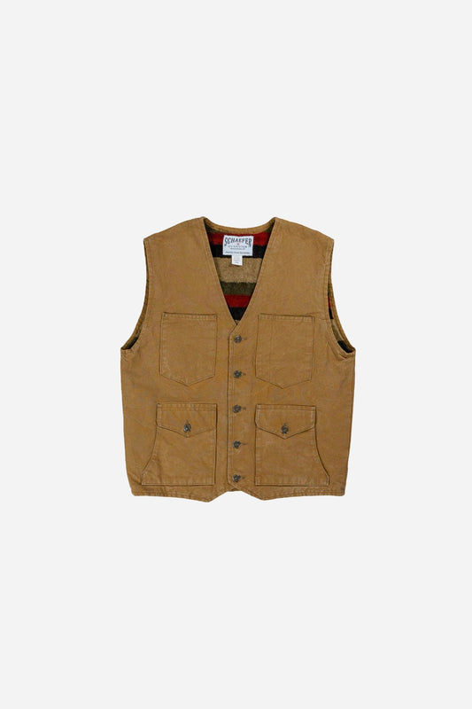 Vintage Schaefer Weste Gefüttert - Workwear [1990er]