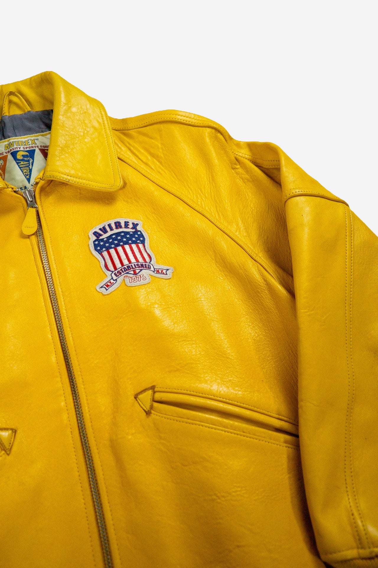 Vintage Avirex Lederjacke - Sportswear [2000er]