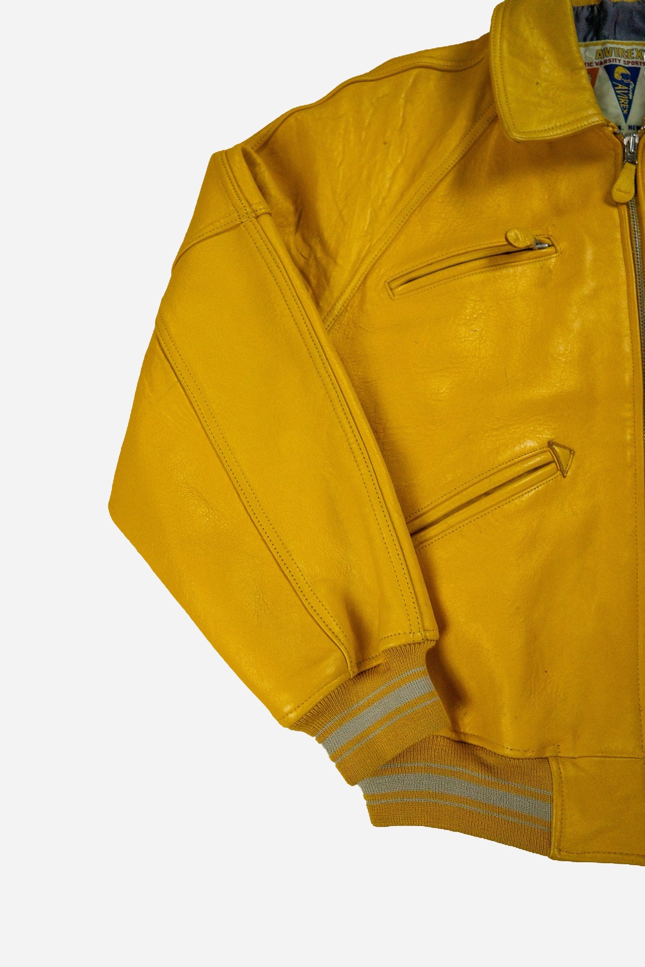 Vintage Avirex Lederjacke - Sportswear [2000er]