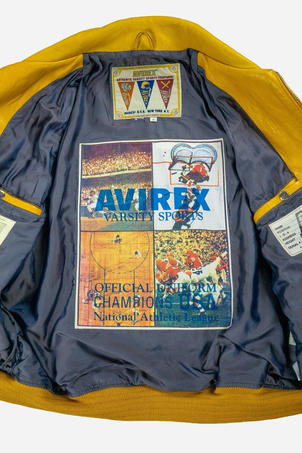 Vintage Avirex Lederjacke - Sportswear [2000er]