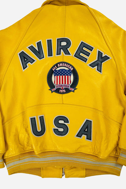 Vintage Avirex Lederjacke - Sportswear [2000er]