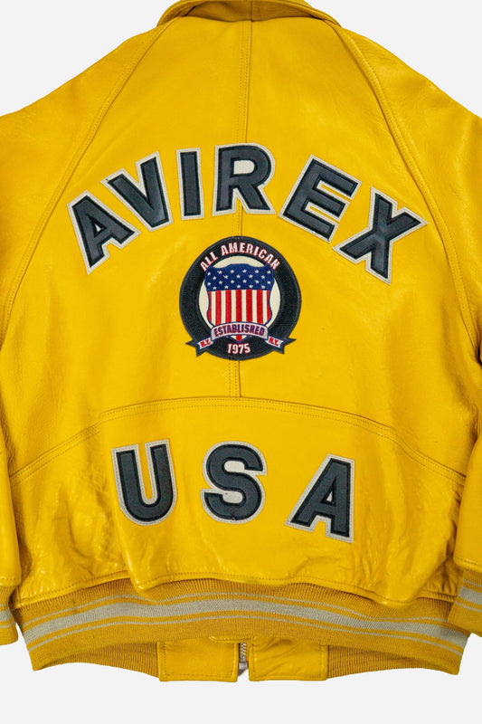 Vintage Avirex Lederjacke - Sportswear [2000er]