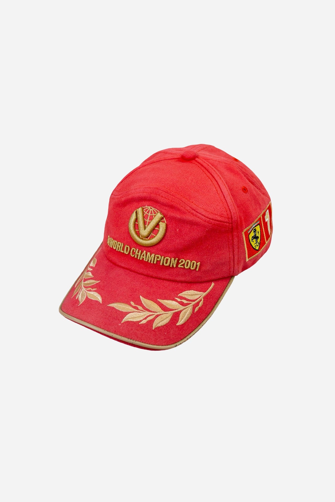 Vintage Schumacher Cap 'World Champ 2001' [2000s] Adjustable