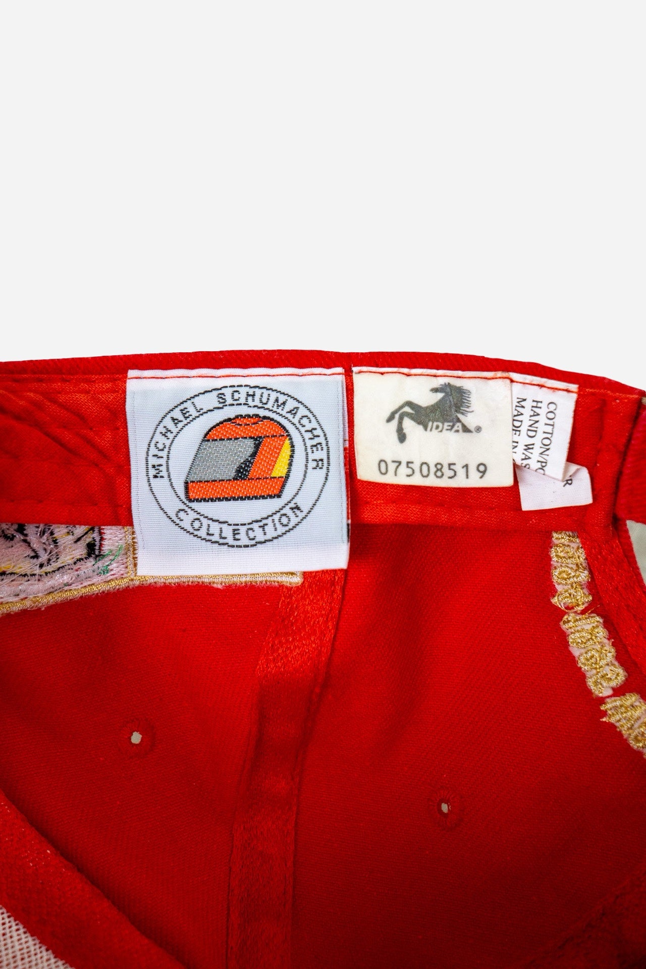 Vintage Schumacher Cap 'World Champ 2001' [2000s] Adjustable
