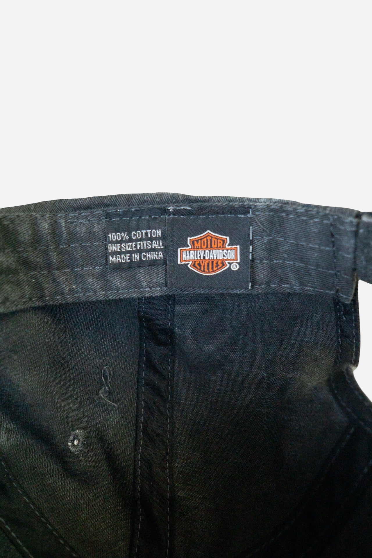 Vintage Harley-Davidson Cap 'Skull' [2000s] Adjustable