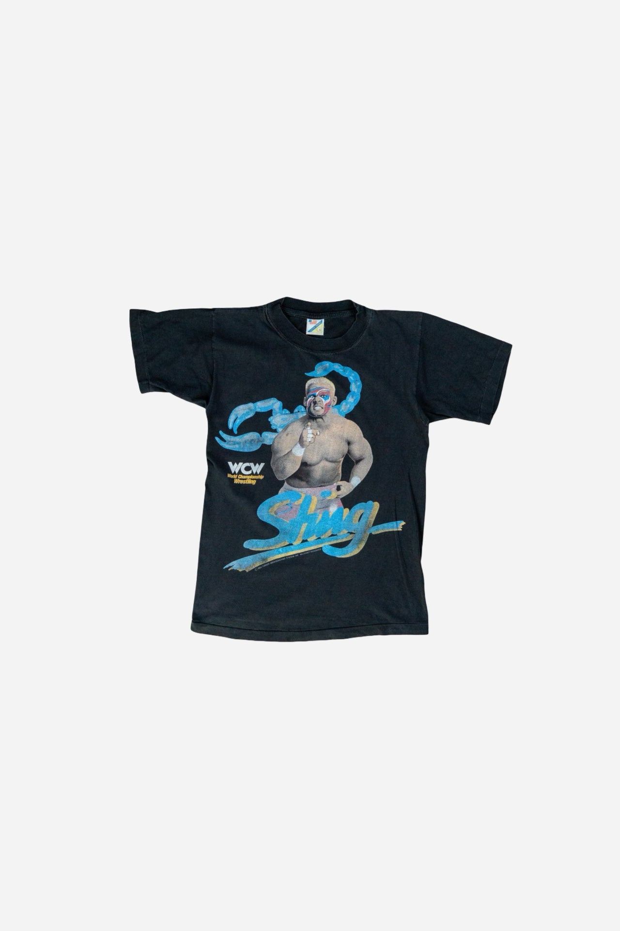 Vintage WWF Single Stitch T-Shirt 'Sting' [1990s] XSmall