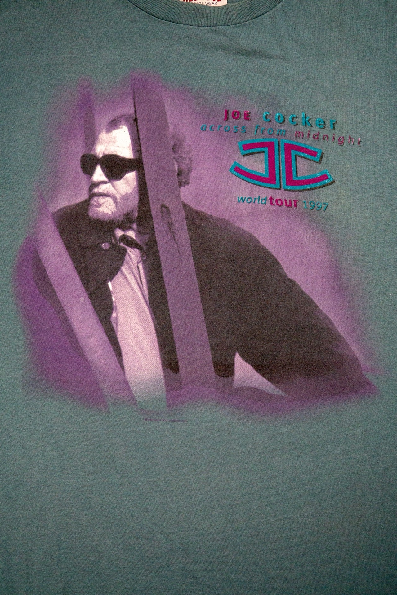 Vintage Redwood Band T-Shirt 'Joe Cocker' [1990s] Large