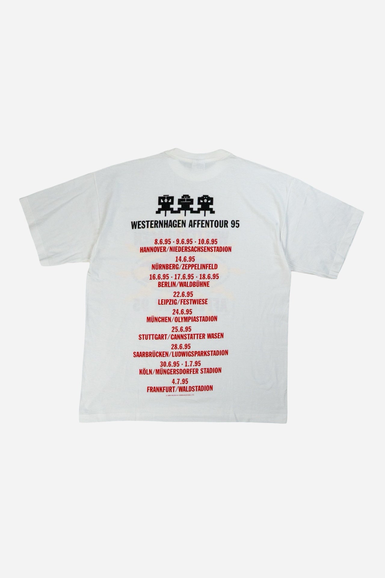 Vintage Band T-Shirt 'Westernhagen' [1990s] XLarge