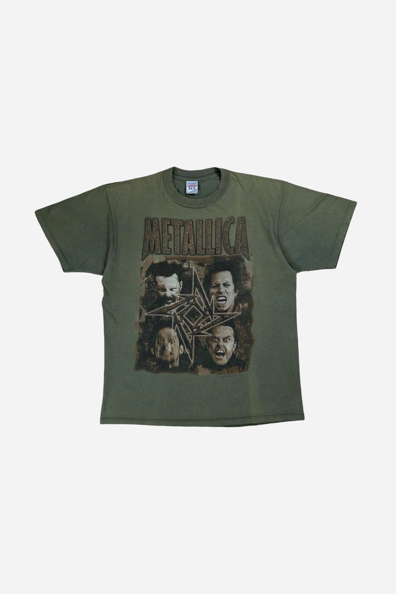Vintage Jerzees Band T-Shirt 'Metallica' [1990s] Medium