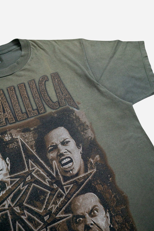 Vintage Jerzees Band T-Shirt 'Metallica' [1990s] Medium