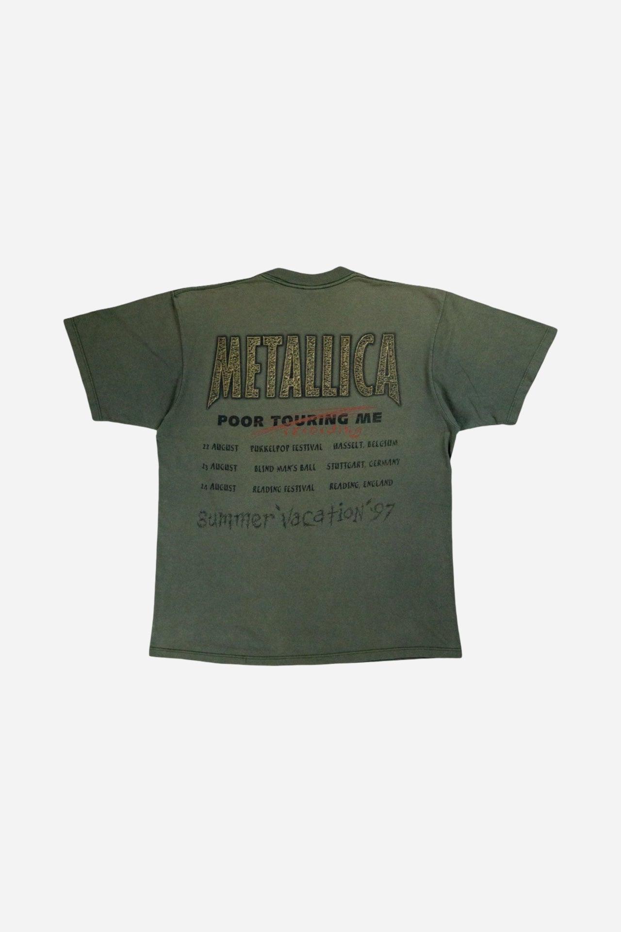 Vintage Jerzees Band T-Shirt 'Metallica' [1990s] Medium