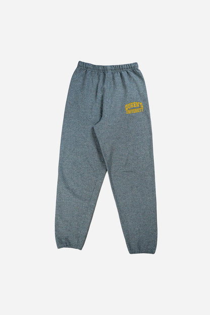 Vintage Jerzees Sweatpants 'Queens University' [2000s] Medium