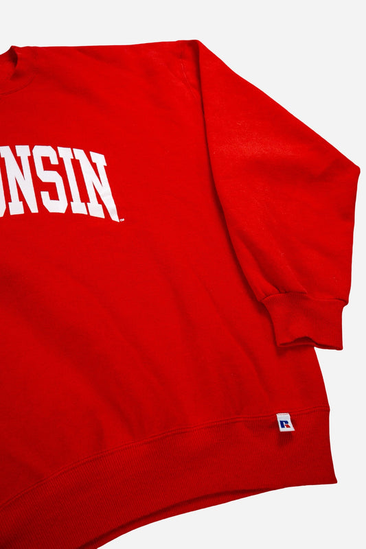 Vintage Russell Athletic Sweatshirt 'Wisconsin' [1990s] XLarge