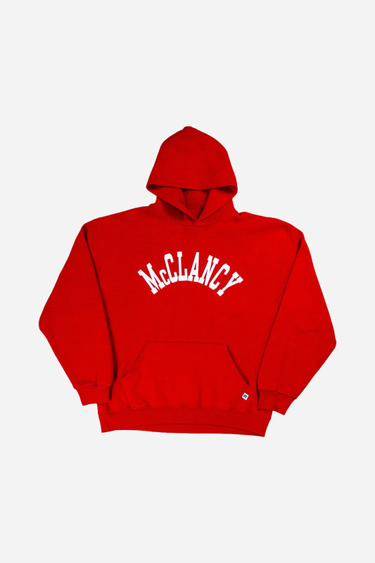 Vintage Russell Athletic Sweatshirt Hoodie 'McClancy' [2000s] Large