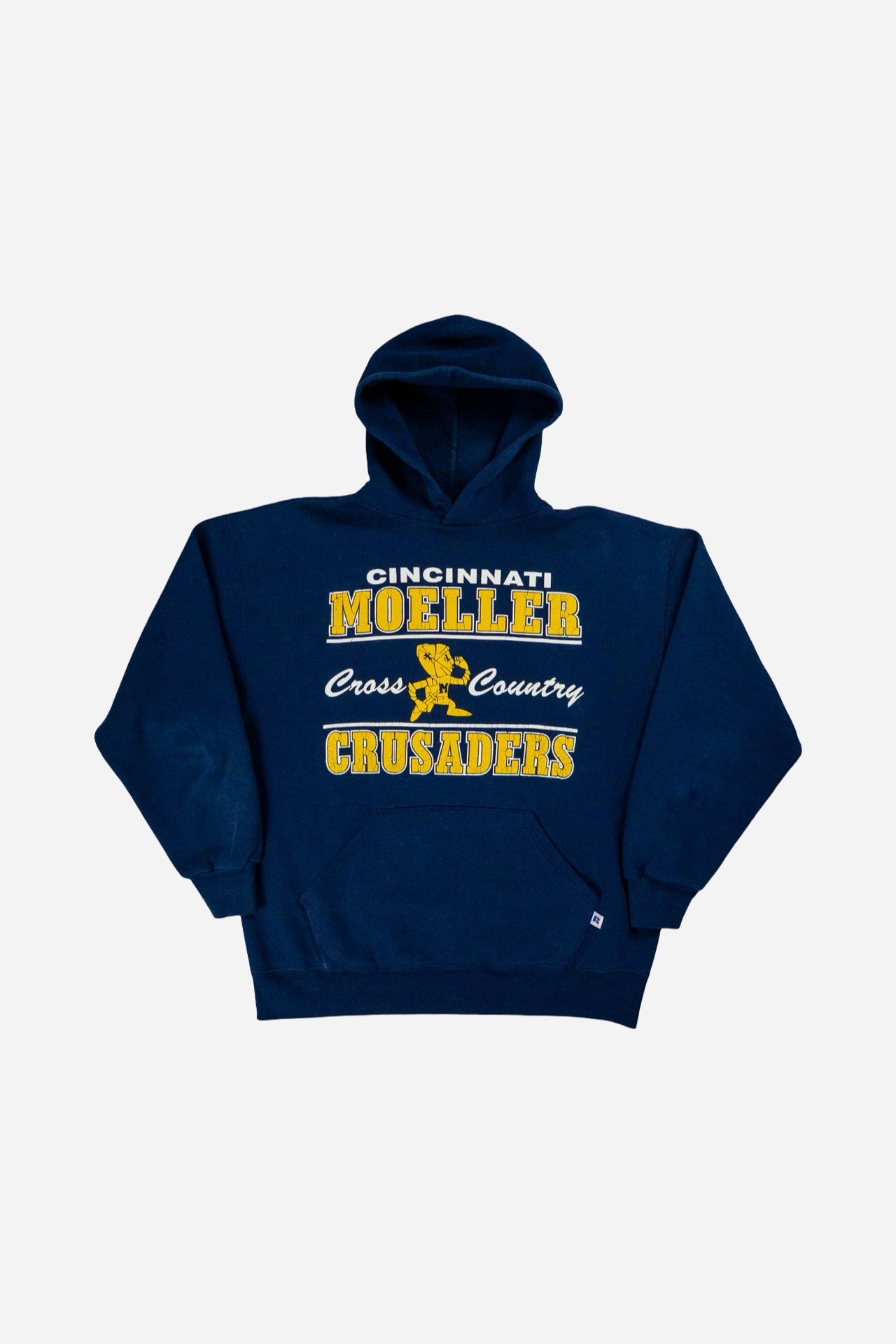 Vintage Russell Sweatshirt Hoodie 'Moeller Crusaders' [1990s] XLarge