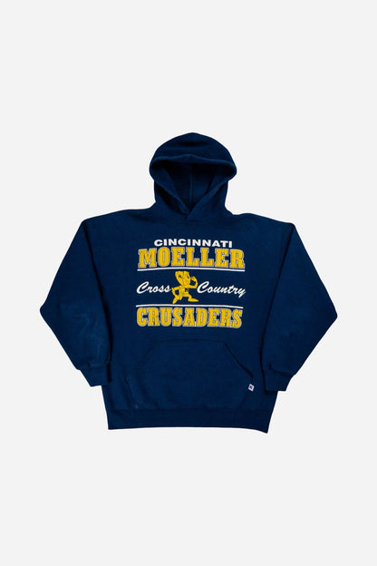 Vintage Russell Sweatshirt Hoodie 'Moeller Crusaders' [1990s] XLarge