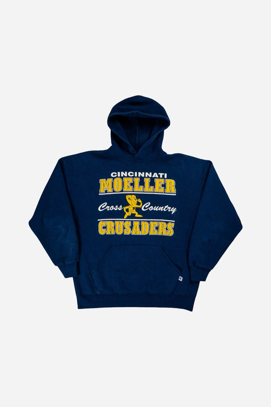 Vintage Russell Sweatshirt Hoodie 'Moeller Crusaders' [1990s] XLarge