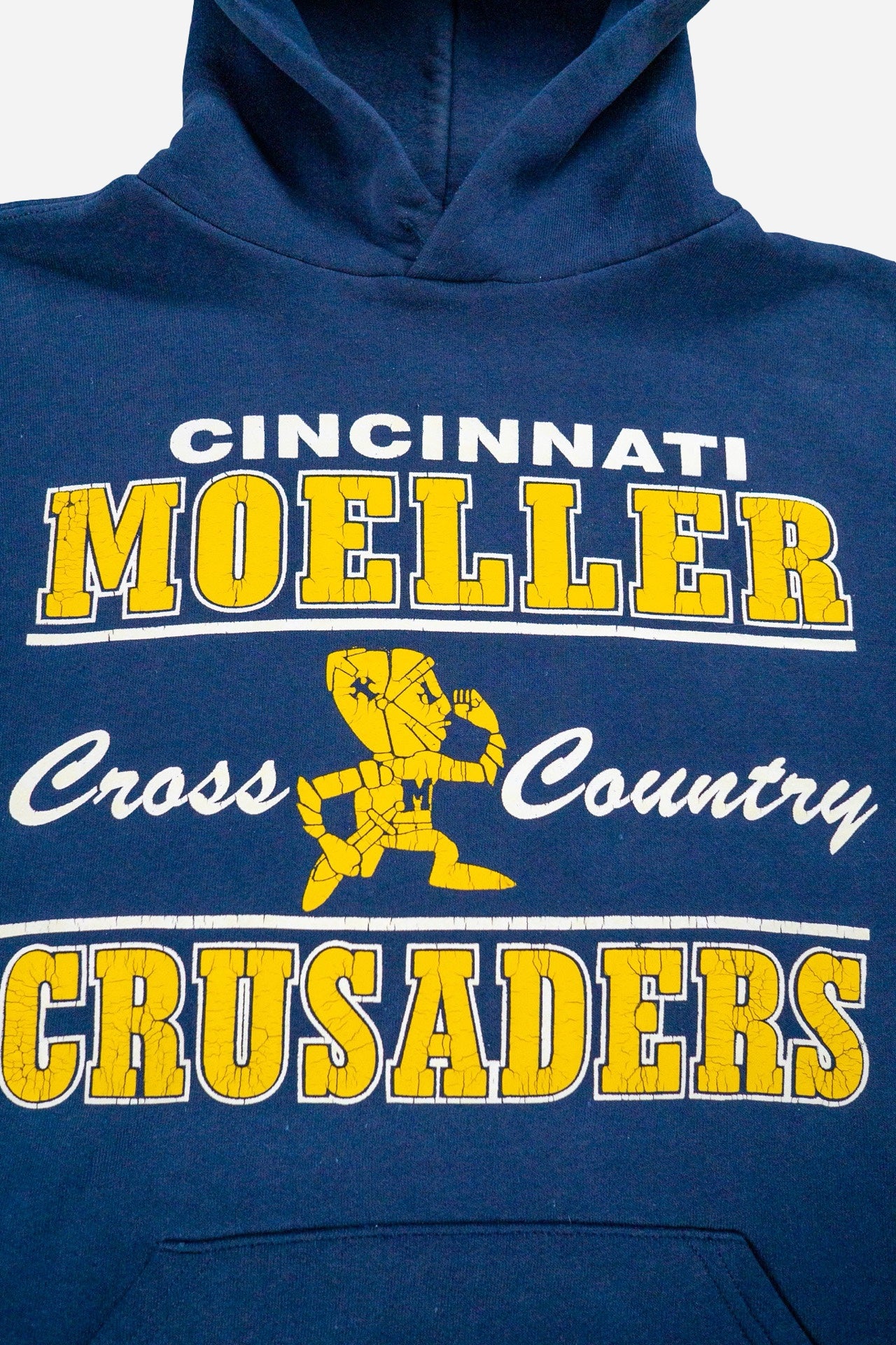 Vintage Russell Sweatshirt Hoodie 'Moeller Crusaders' [1990s] XLarge