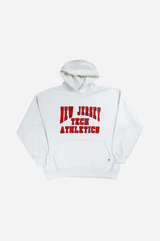 Vintage Russell Athletic Sweatshirt Hoodie 'New Jersey' [1990s] Medium