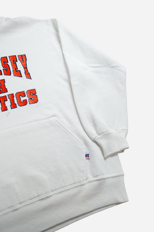 Vintage Russell Athletic Sweatshirt Hoodie 'New Jersey' [1990s] Medium