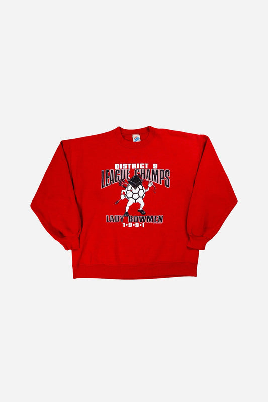 Vintage Jerzees Sweatshirt 'District 9' [1990s] Medium