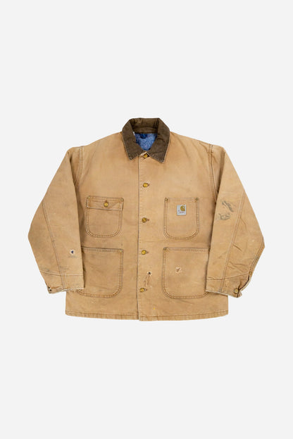 Vintage Carhartt Jacket 'Chore Coat' [1980s] Large