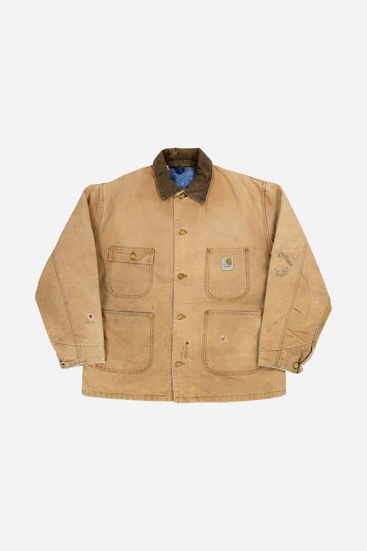 Vintage Carhartt Jacket 'Chore Coat' [1980s] Large