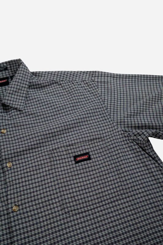 Vintage Dickies Kurzarm Hemd Kariert - Workwear [2000er]