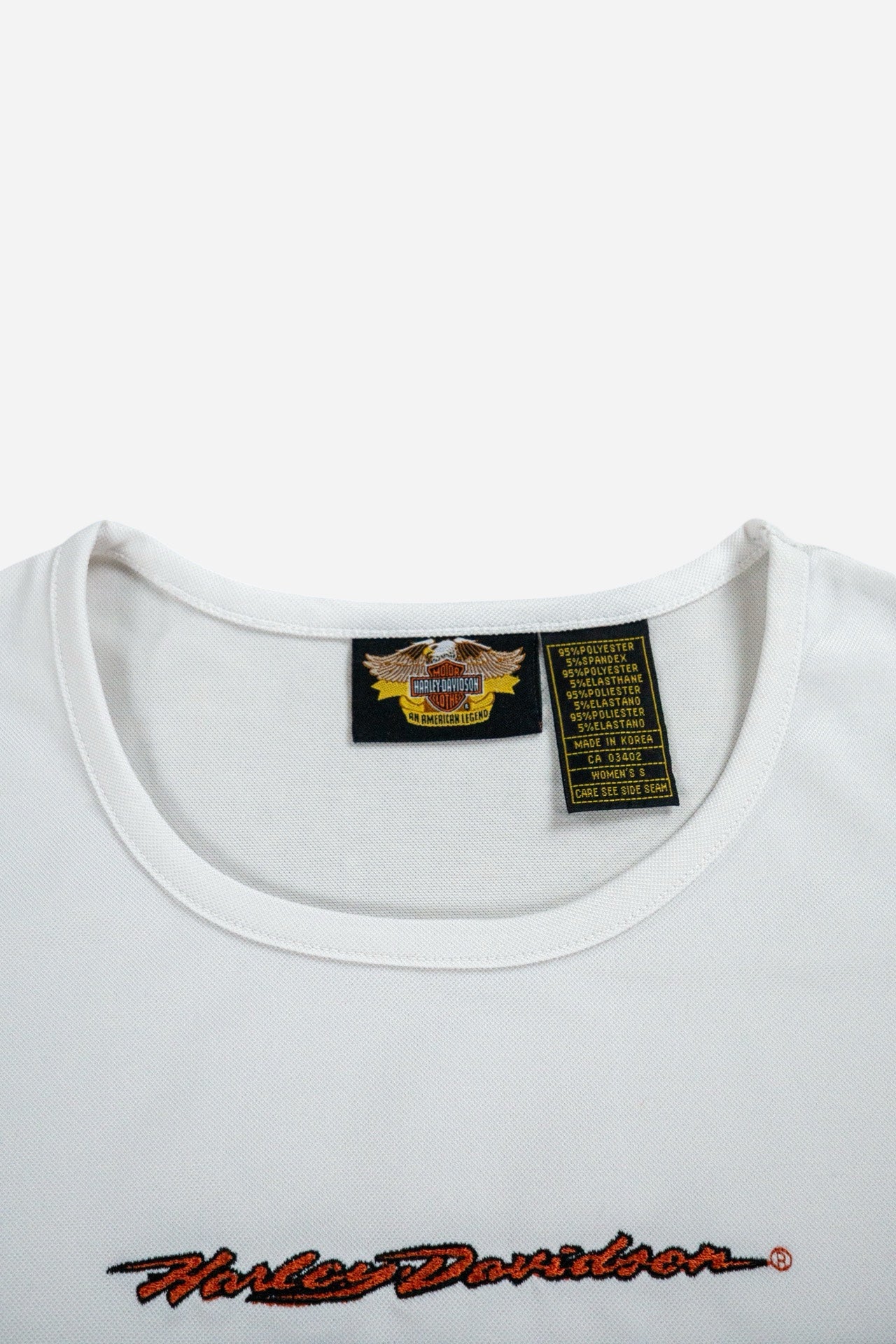 Vintage Harley - Davidson Damen T-Shirt Top - Sportswear [1990er]