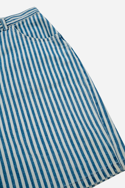 Vintage Lee Women's Shorts Striped [1990s] 29