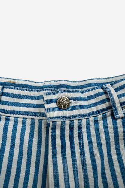 Vintage Lee Women's Shorts Striped [1990s] 29