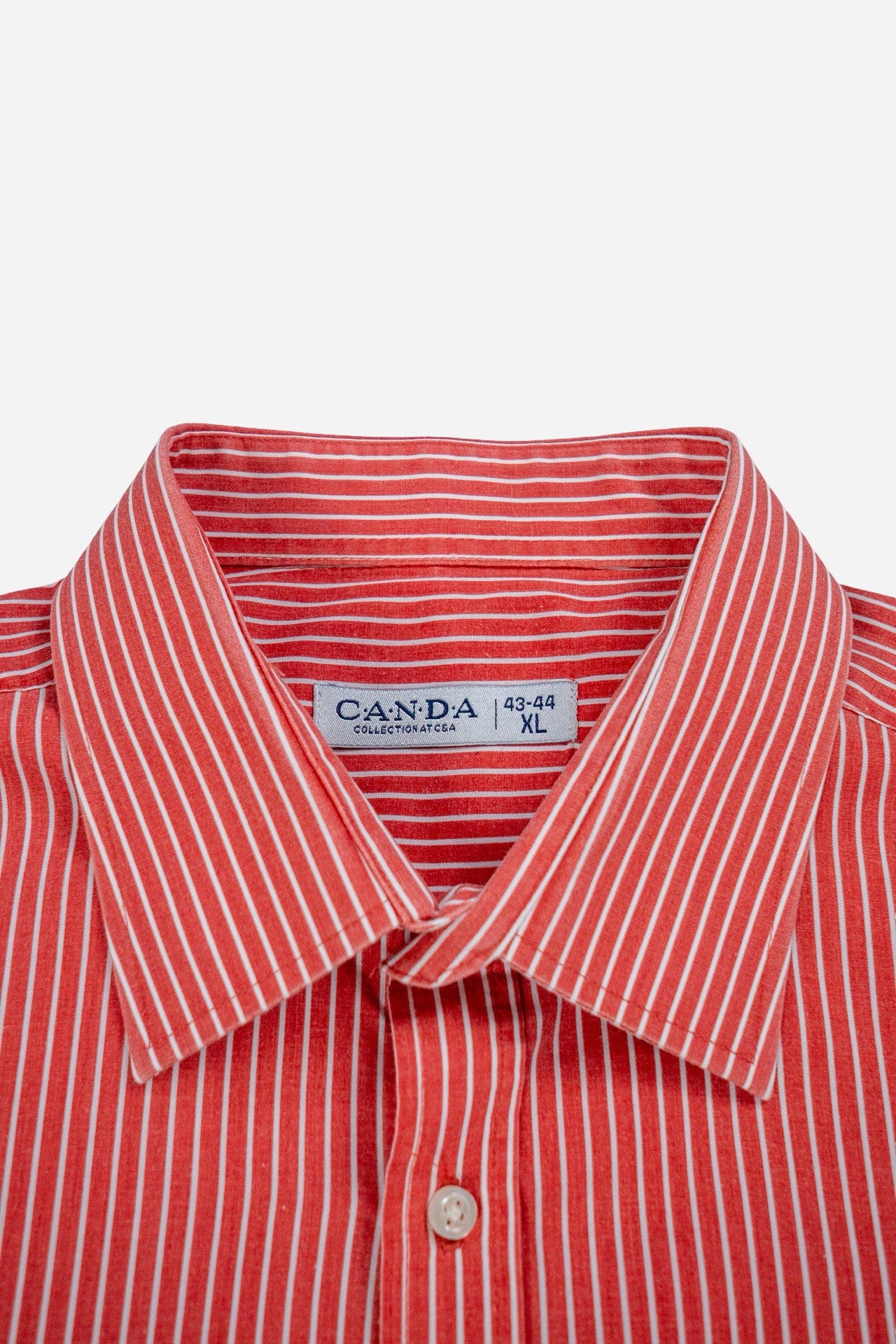 Vintage C&A Cropped Shortsleeve Shirt Rework [1990s] Large