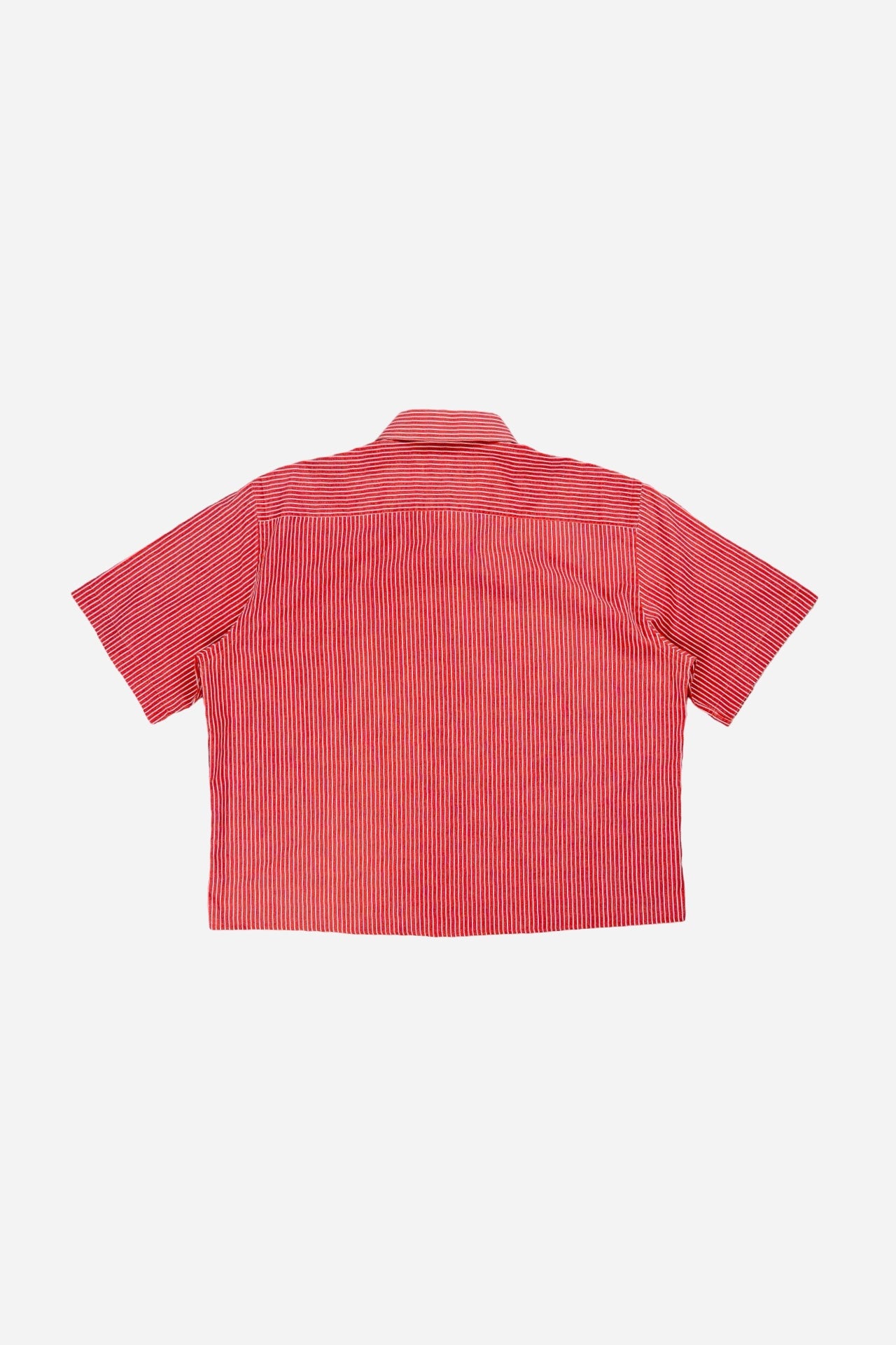 Vintage C&A Cropped Shortsleeve Shirt Rework [1990s] Large
