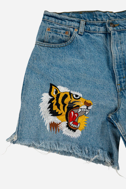 Vintage Levis Shorts Embroidery [1990s] 32