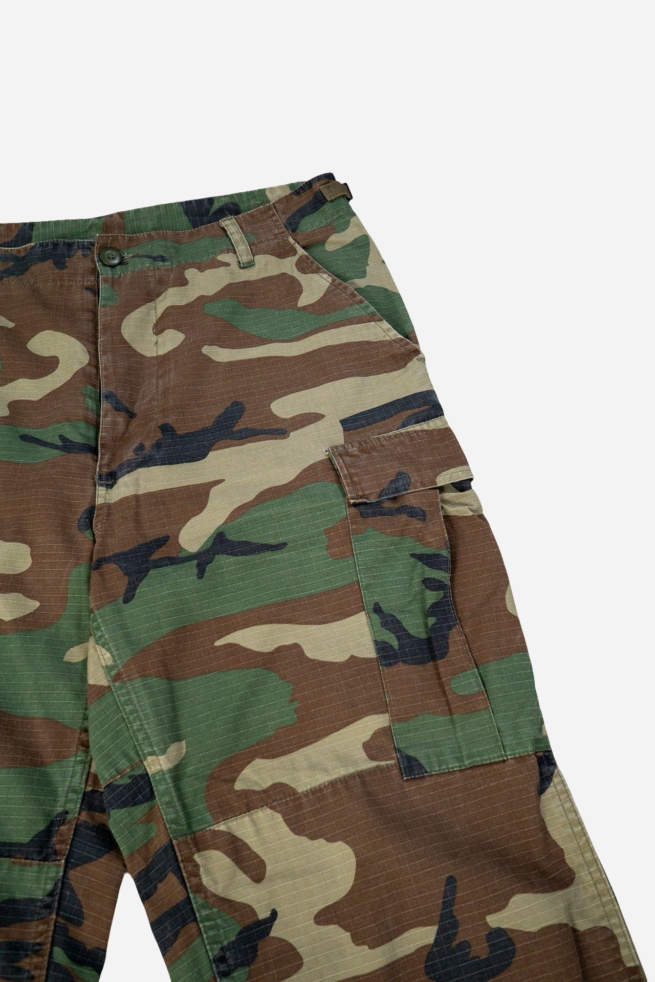 Vintage Miltec Cargo Trousers Camouflage [2000s] 34