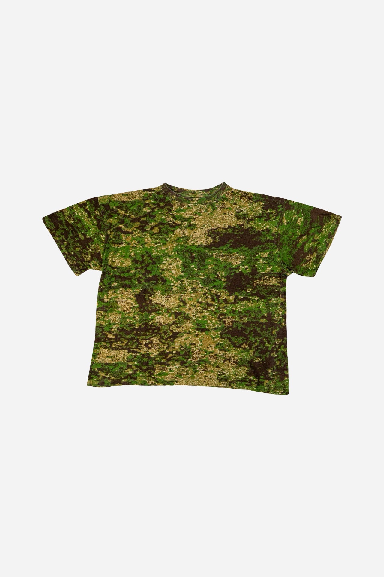 Vintage Patton Cropped Camo T-Shirt [1990s ] Medium