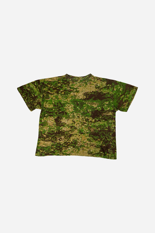 Vintage Patton Cropped Camo T-Shirt [1990s ] Medium