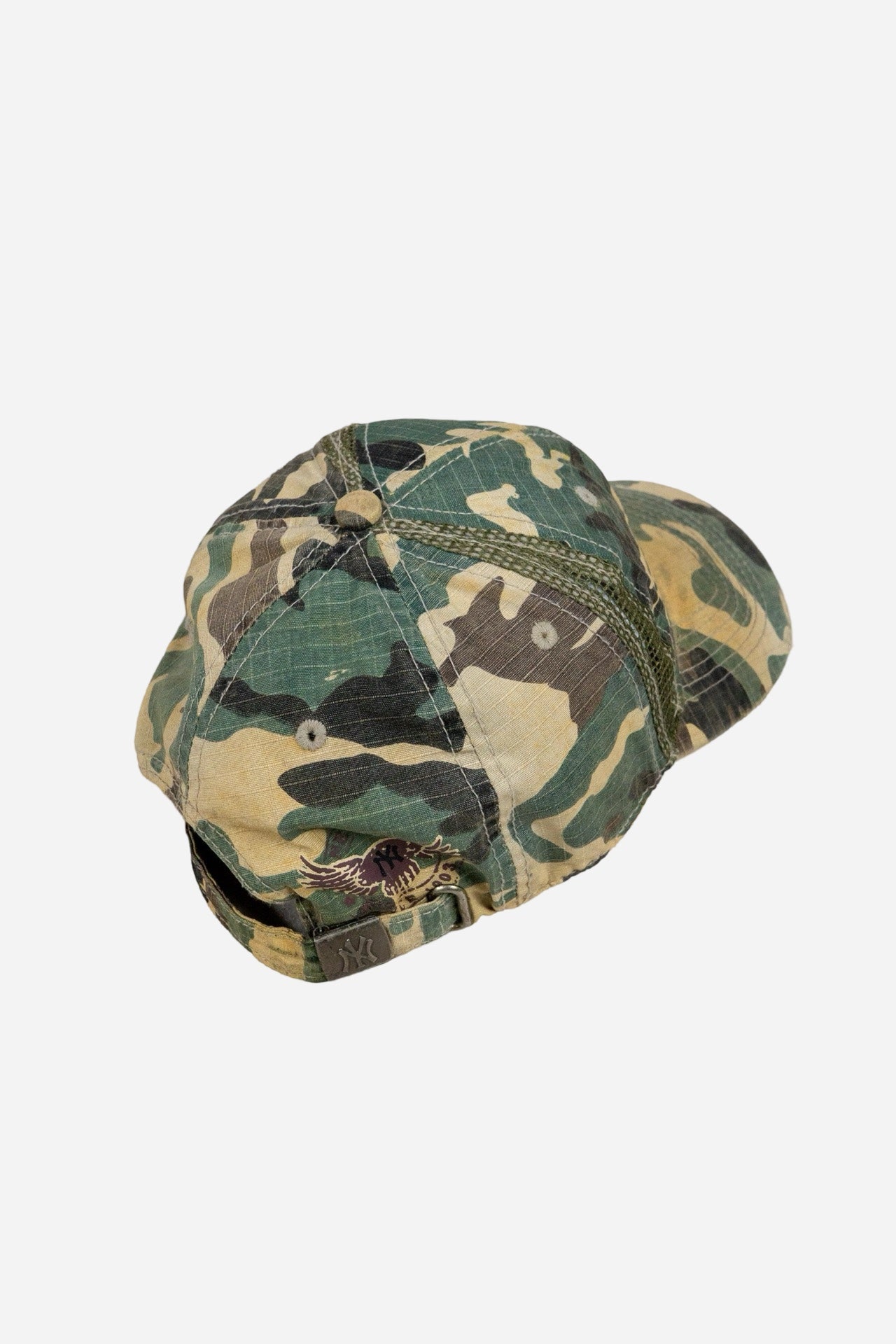 Vintage New Era Cap 'New York Yankees' Camo - Accessoires [2000er]