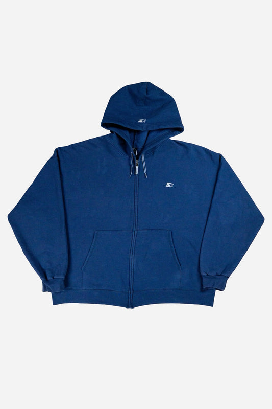 Vintage Starter Zip - Up Sweatshirt Hoodie - Sportswear [2000er]