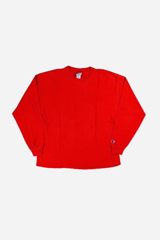 Vintage Champion Longsleeve T-Shirt - Sportswear [1990er]