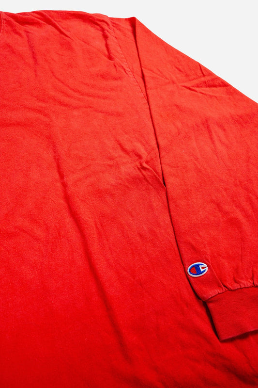 Vintage Champion Longsleeve T-Shirt - Sportswear [1990er]