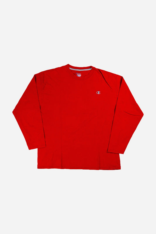 Vintage Champion Longsleeve T-Shirt - Sportswear [1990er]