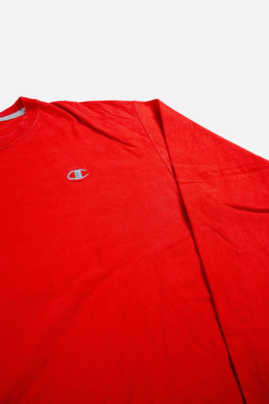 Vintage Champion Longsleeve T-Shirt - Sportswear [1990er]